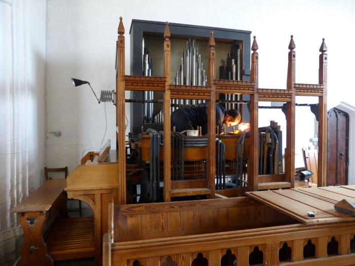Refurbishment of the Church Organ, April 2019