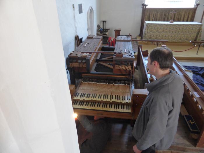 Refurbishment of the Church Organ, April 2019