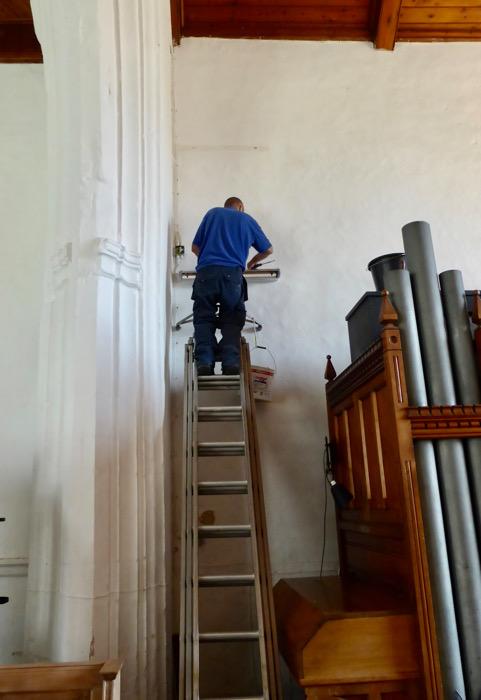 ...and we must always keep the organist warm! July 2023