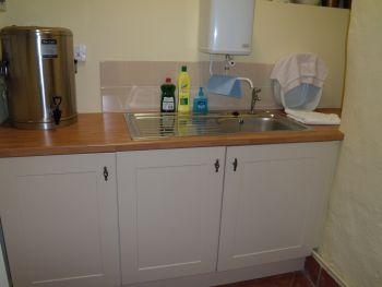 The new kitchen at St. Mary's, Holme-next-the-Sea