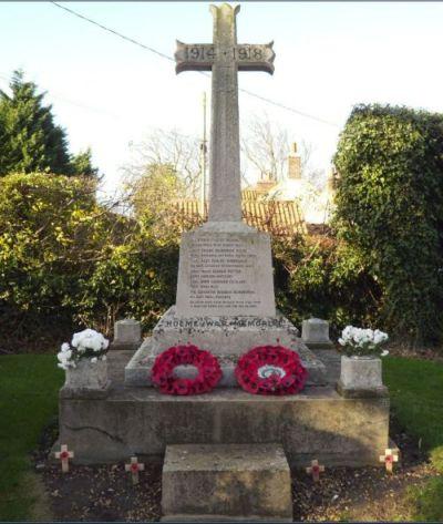 The War Memorial, Holme-next-the-Sea - Remembrance Sunday 2009