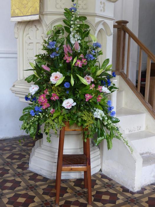 Wedding flowers, 7th June 2014