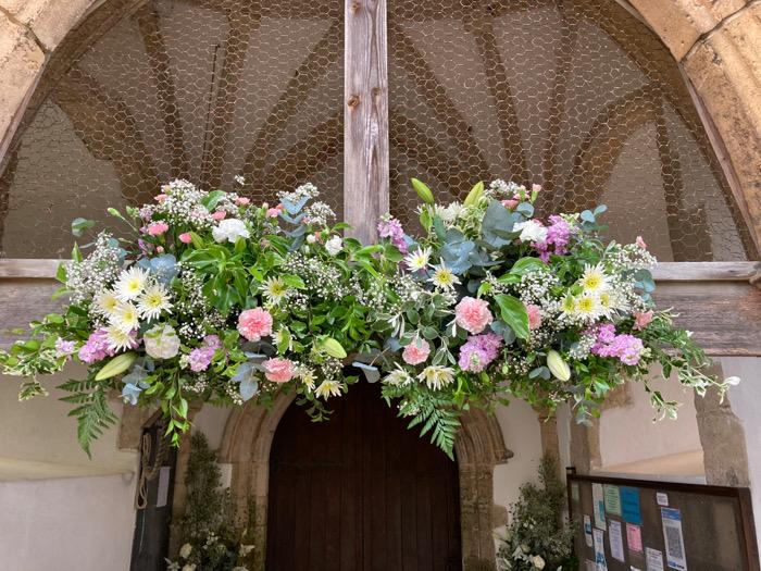 Wedding flowers, 26th June 2021