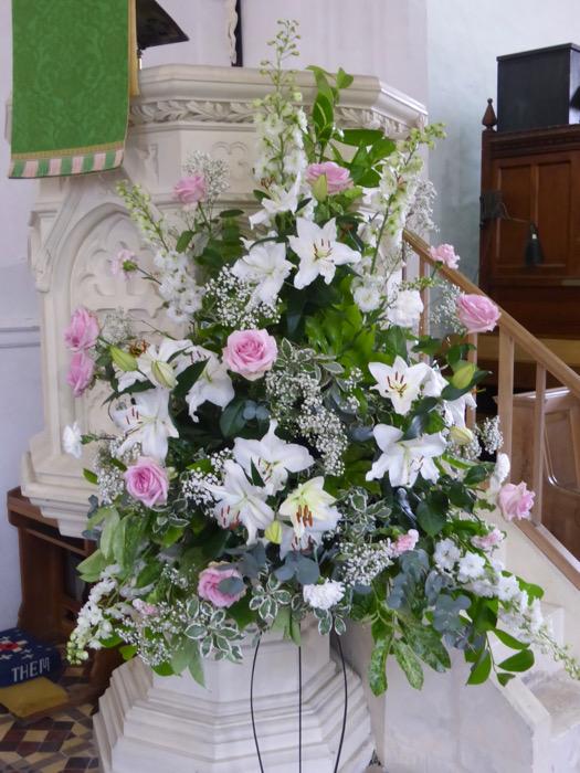Wedding flowers, 26th June 2021
